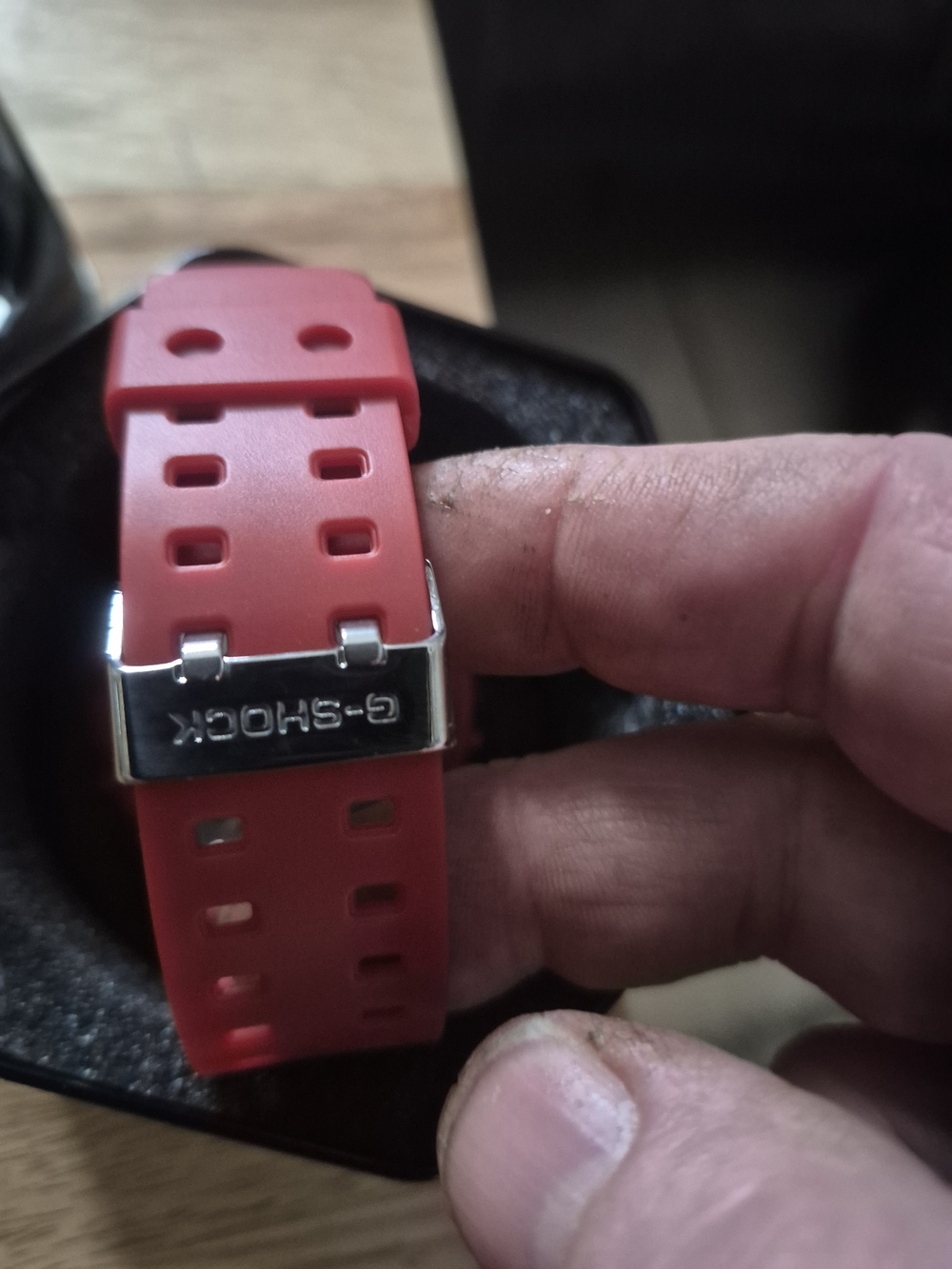 Casio G-Shock Red Multicolor Sport Watch - Picture 4 of 11
